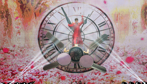 古巨基深圳巡演首创3D裸视 情歌赠爱妻视听盛宴high爆全场